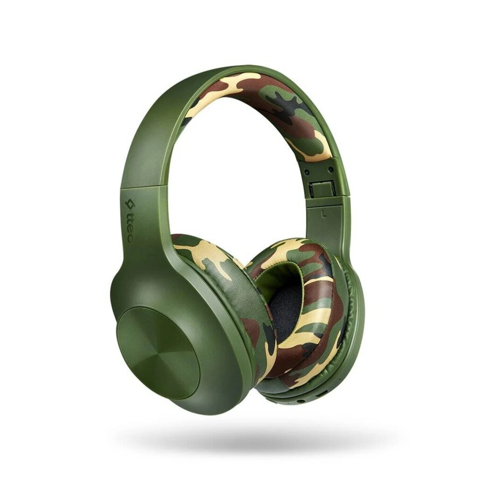 Bluetooth Слушалки ttec SoundMax 2 Wireless BT Stereo Headset - Green Camouflage, 117954