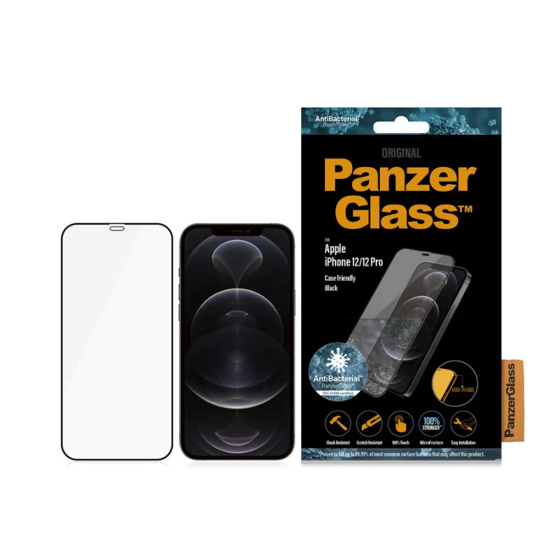 Стъклен протектор PanzerGlass за Apple iPhone 12/i...