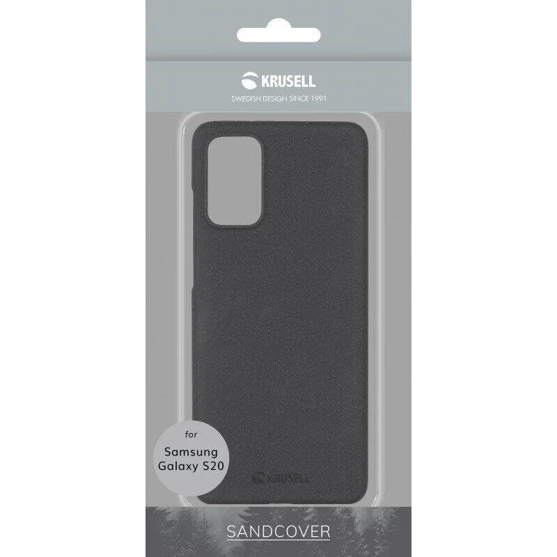 Гръб Krusell SandCover за Samsung Galaxy S20 Черен...