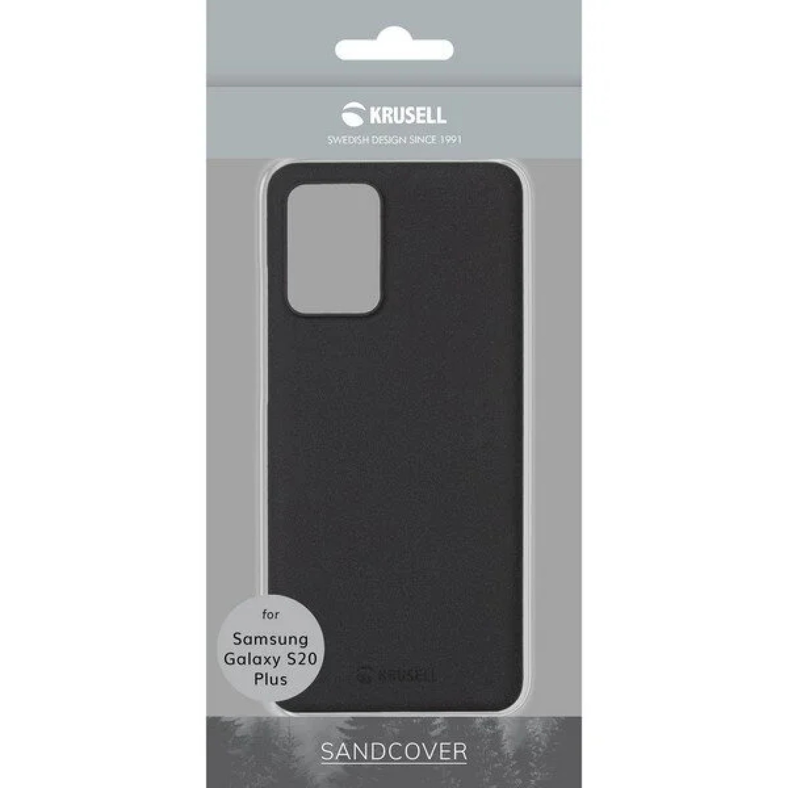 Гръб Krusell SandCover за Samsung Galaxy S20 Plus Черен