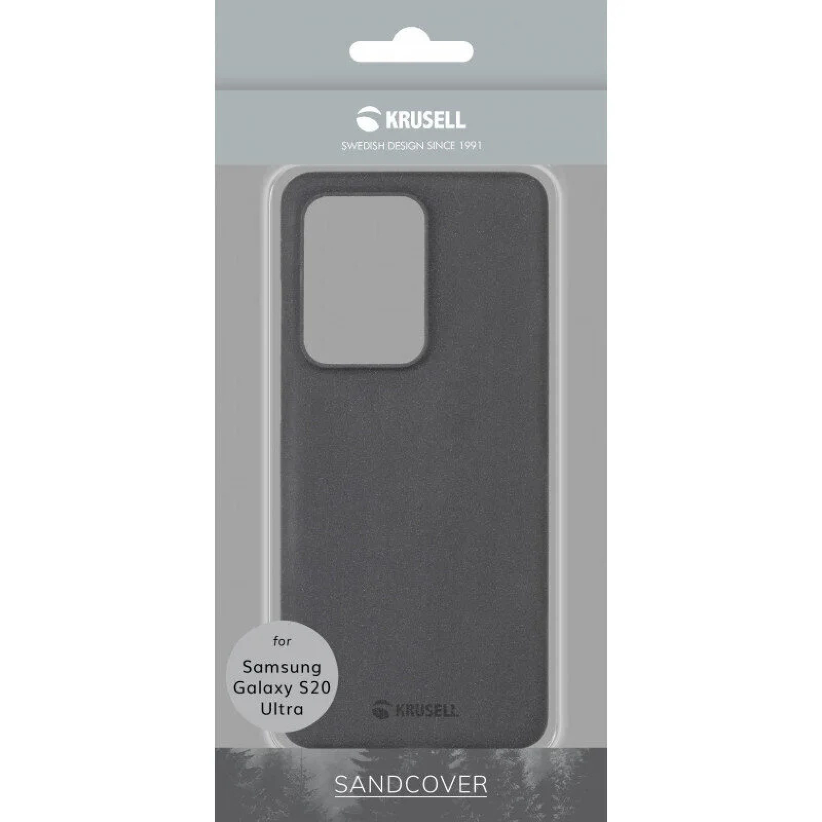 Гръб Krusell SandCover за Samsung Galaxy S20 Ultra Черен