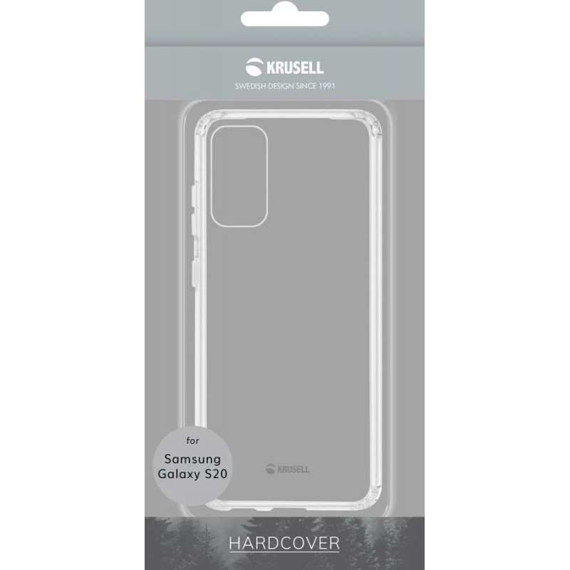 Гръб Krusell  за Samsung Galaxy S20 Прозрачен