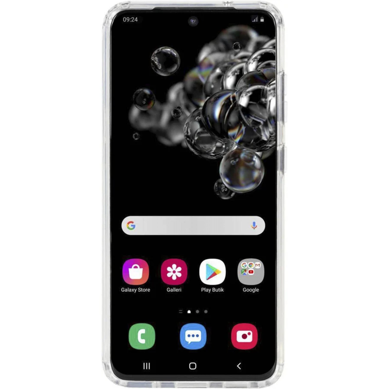 Гръб Krusell  за Samsung Galaxy S20 Прозрачен