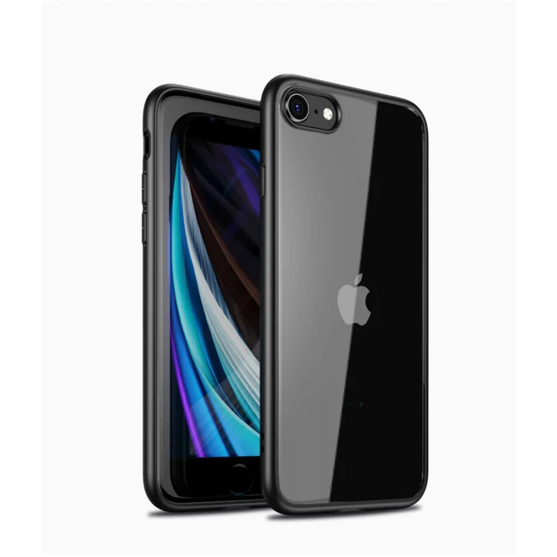 Гръб iPaky Bright за Apple iPhone 7/8/SE 2020 Чере...