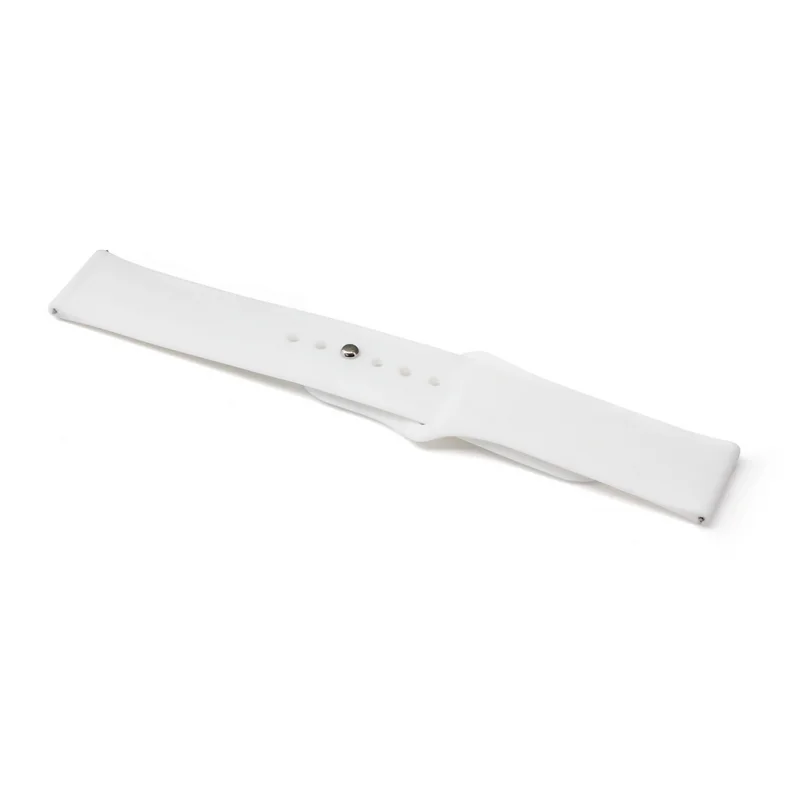 Каишка  Plain за smart часовник 22mm - Бяла...