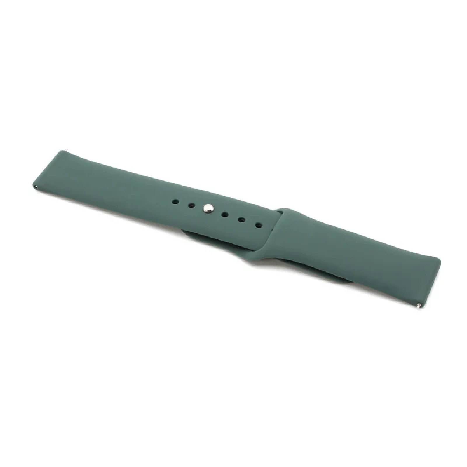 Каишка  Plain за smart часовник 22mm - Тъмно зелена