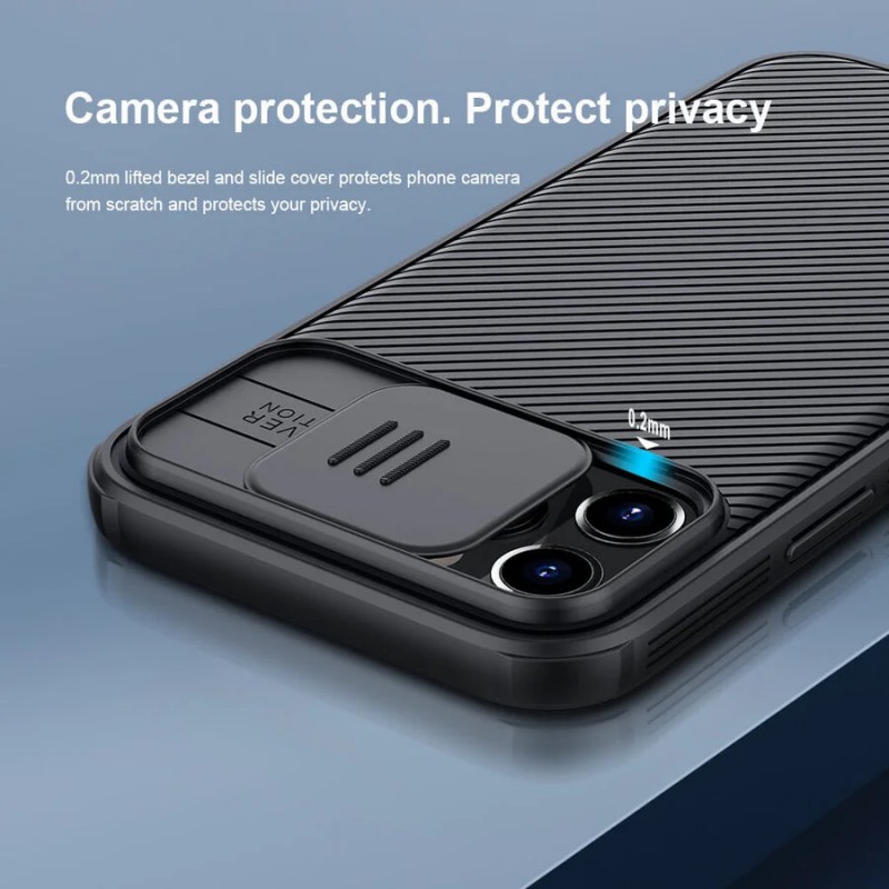Гръб Nillkin Camshield за Apple iPhone 12/iPhone 12 Pro Черен