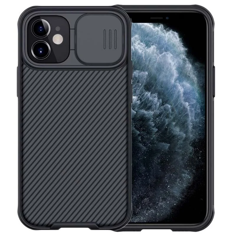 Гръб Nillkin Camshield за Apple iPhone 12 Mini Чер...