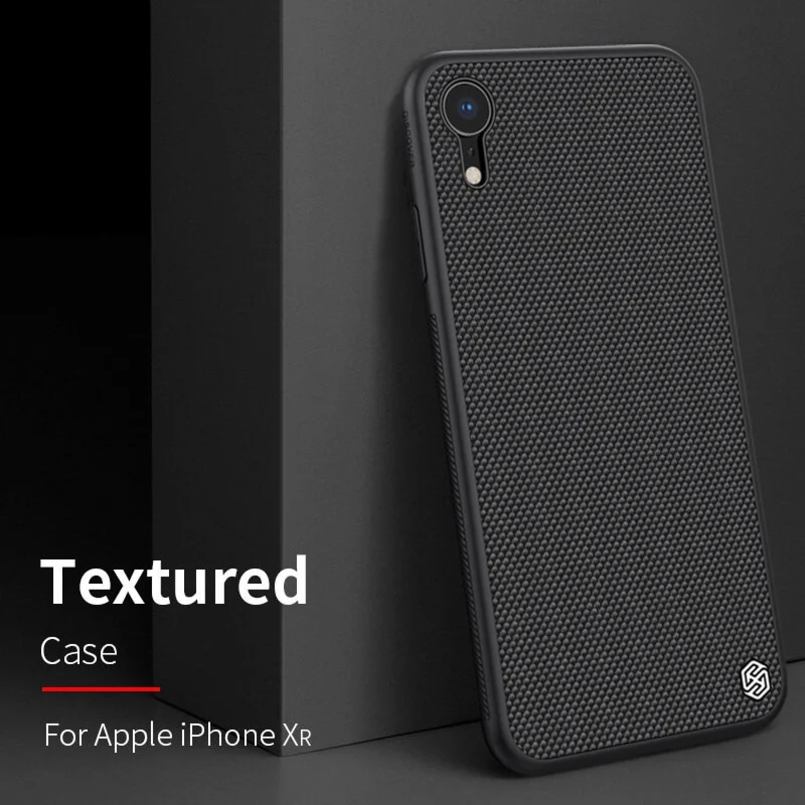 Гръб Nillkin Textured за Apple iPhone XR Черен
