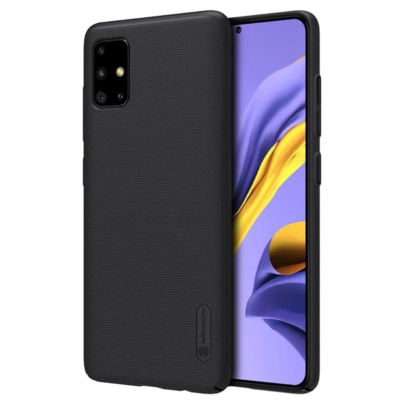 Гръб Nillkin Super Frosted за Samsung Galaxy A71 Черен