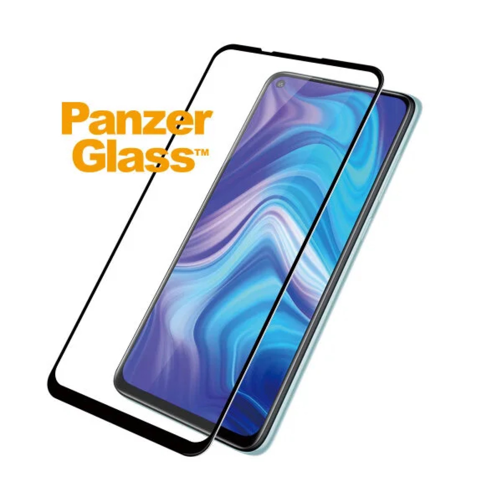 Стъклен протектор PanzerGlass за Xiaomi Redmi Note 9 Case Friendly Черен