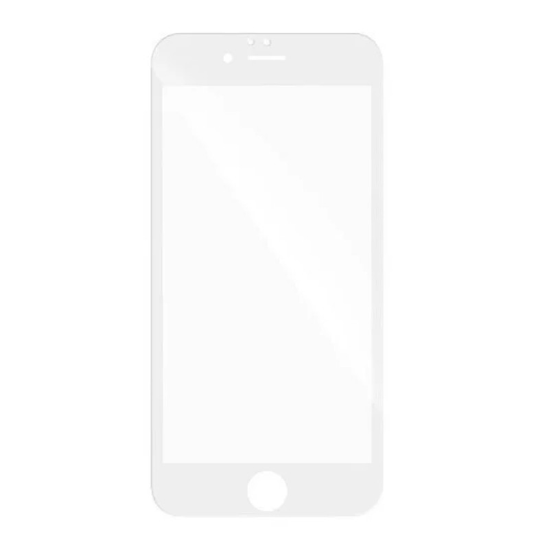 Стъклен протектор 5D Full Glue Tempered Glass за Iphone 7/8 4,7" - Бял