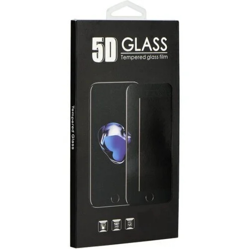 Стъклен протектор 5D Full Glue Tempered Glass за Xiaomi Mi A3 - Черен