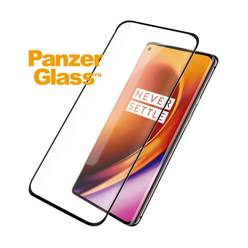 Стъклен протектор OnePlus 8 Pro PanzerGlass Case Friendly - Черно