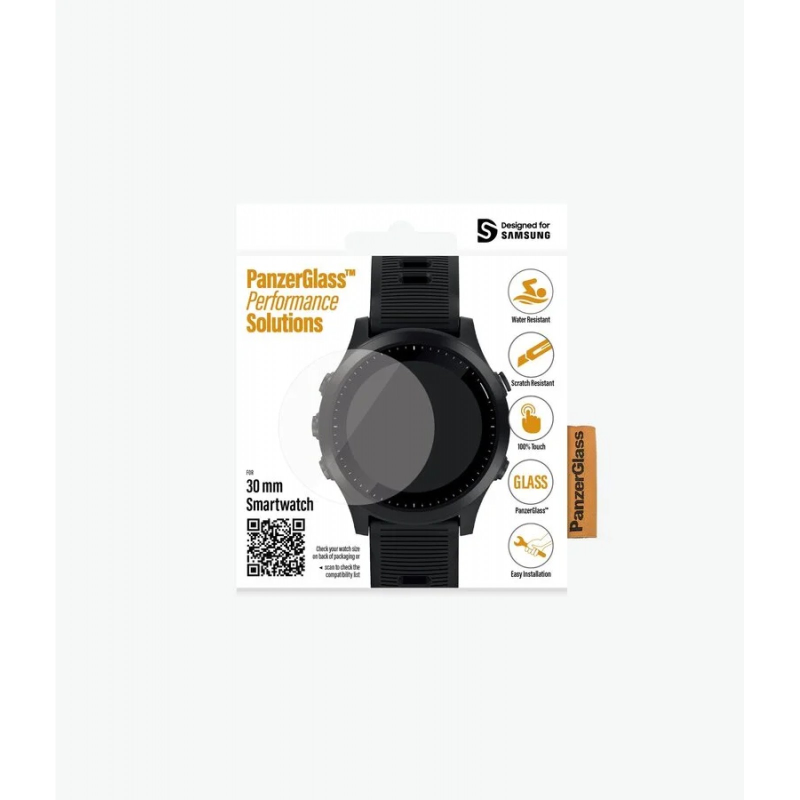 Стъклен протектор Samsung watch Active 3 41mm / Smart watch 30mmPanzerglass