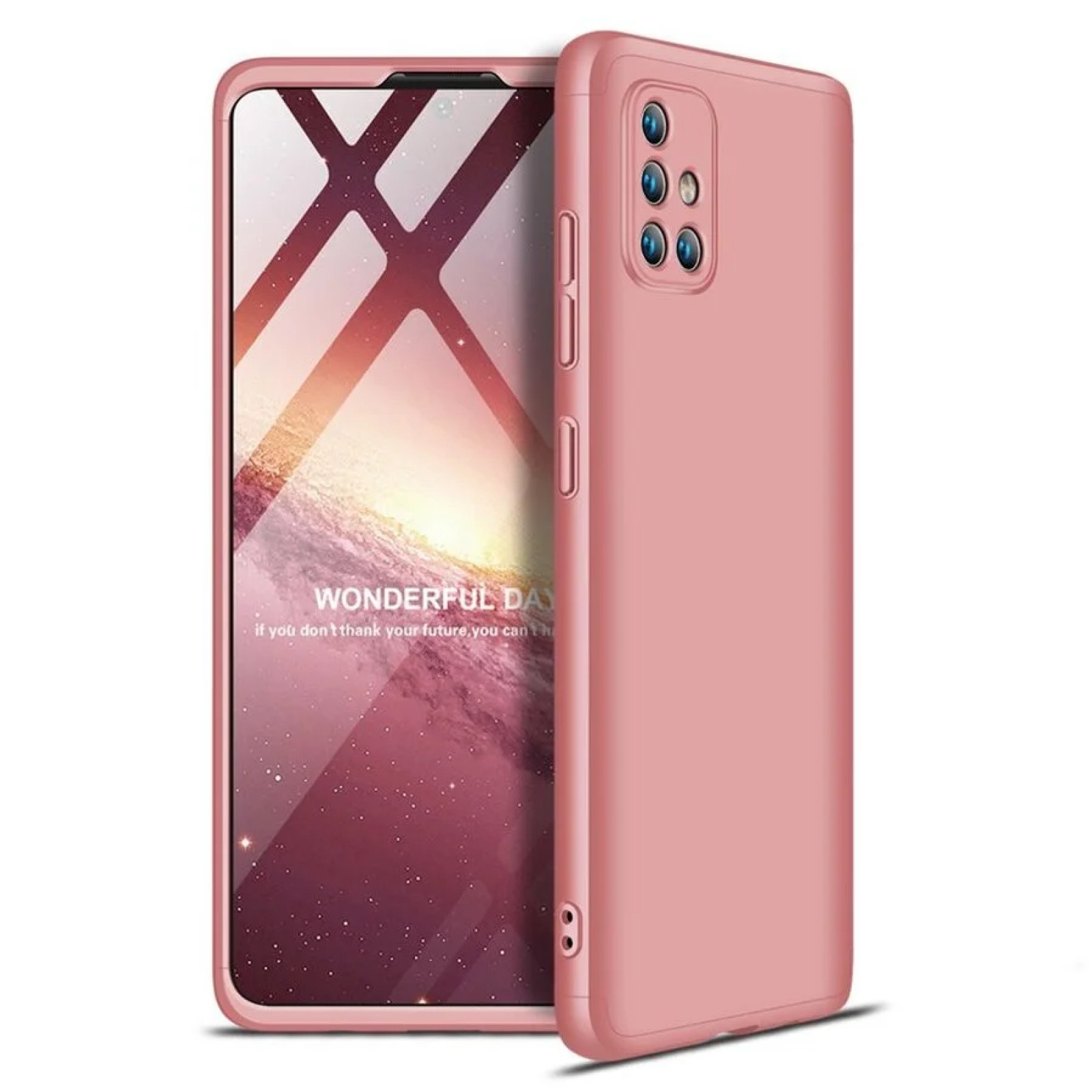 Гръб GKK  за Samsung Galaxy A71 Златен