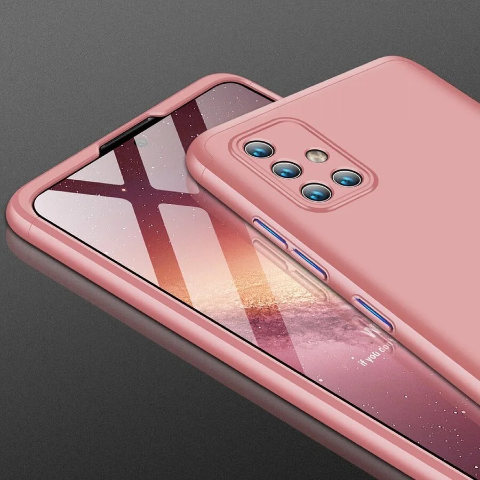 Гръб GKK  за Samsung Galaxy A71 Златен