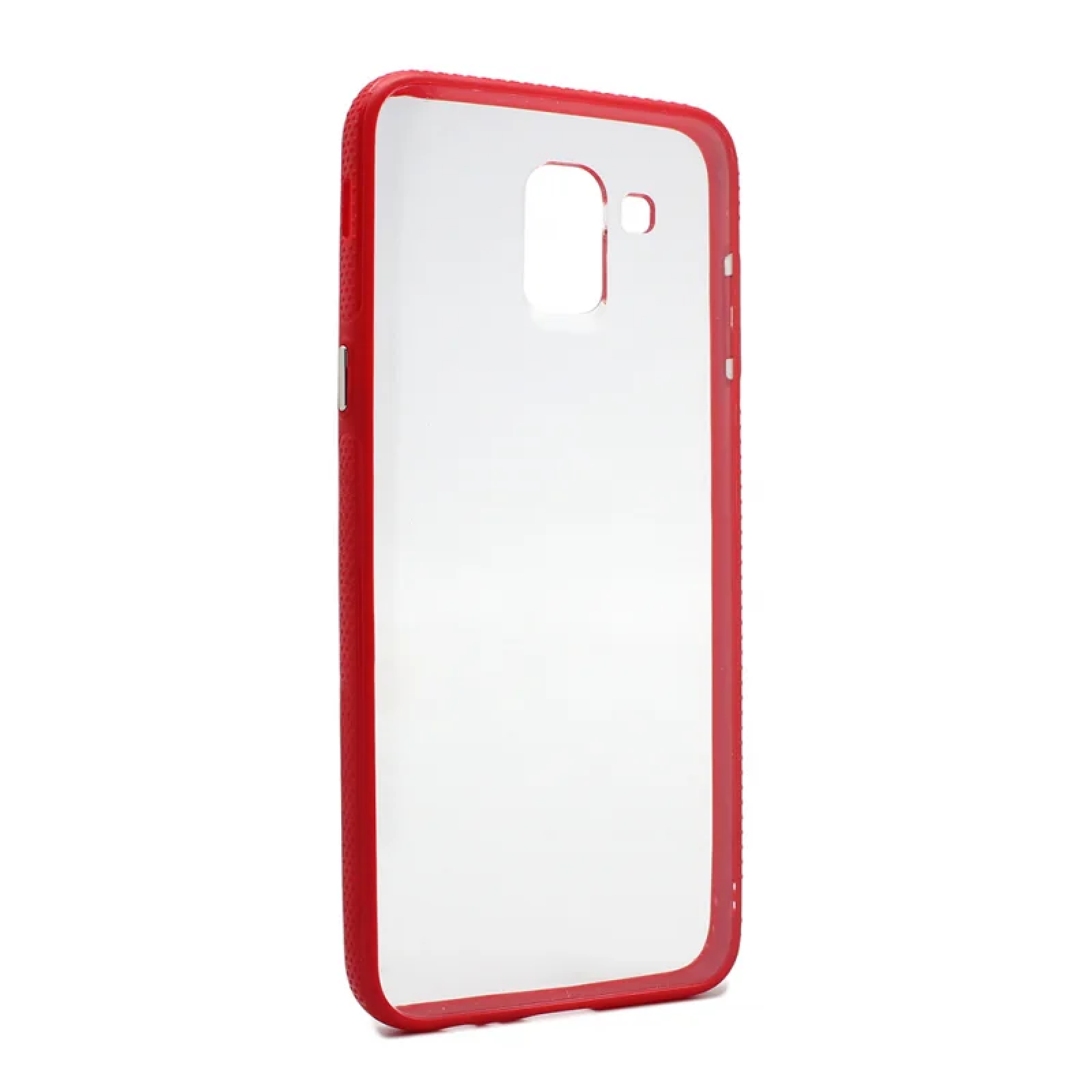 Гръб Teracell Clear Cover за Samsung Galaxy J6 (2018) Червен