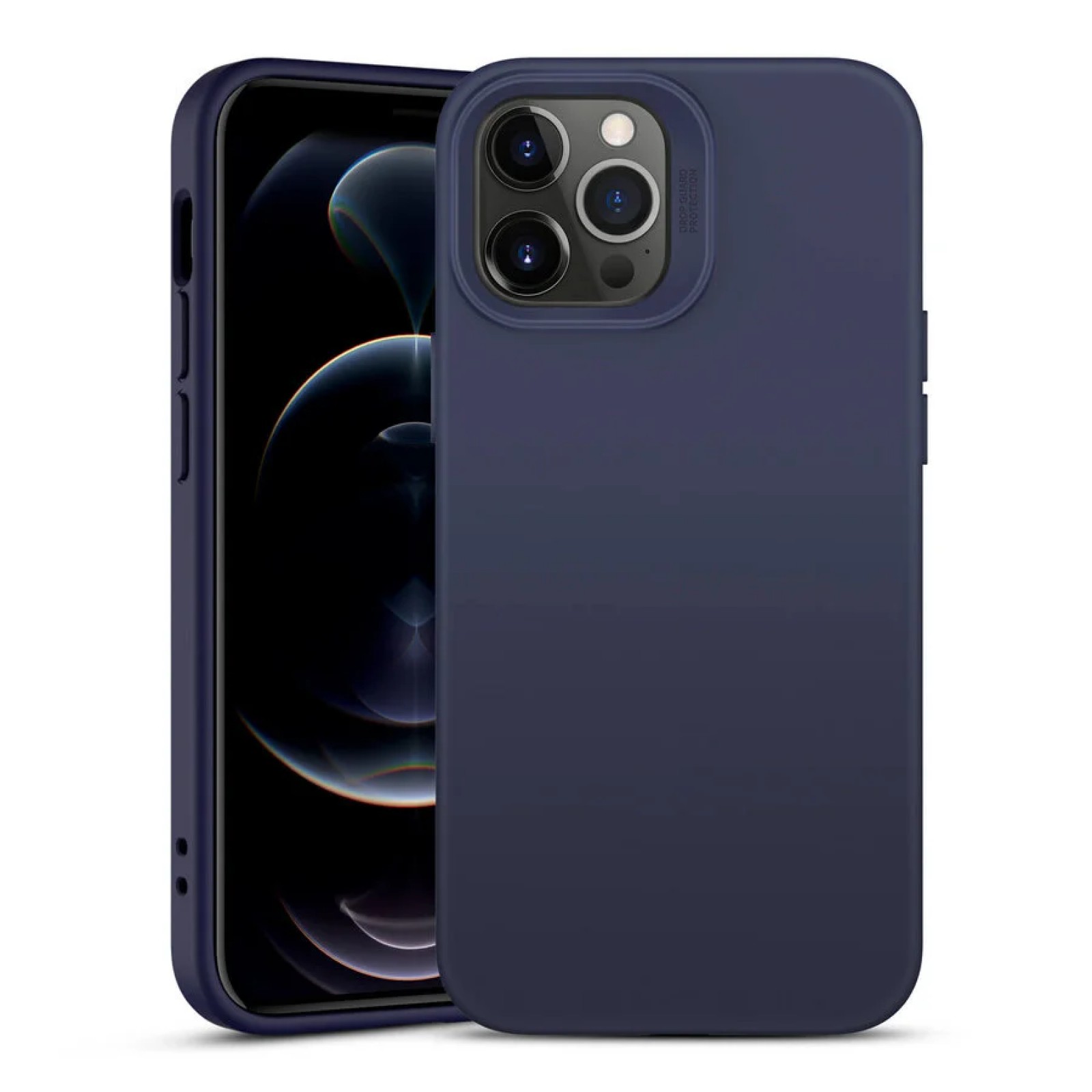 Гръб OEM  за Apple iPhone 12/iPhone 12 Pro Син