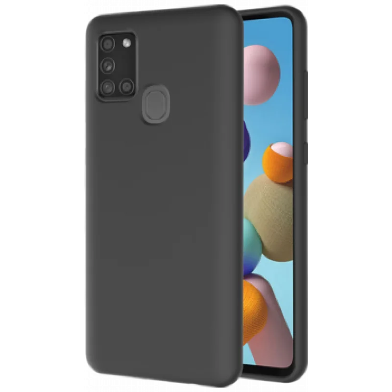 Гръб OEM Liquid за Samsung Galaxy A21s Черен Гръб OEM Liquid за Samsung Galaxy A21s Черен