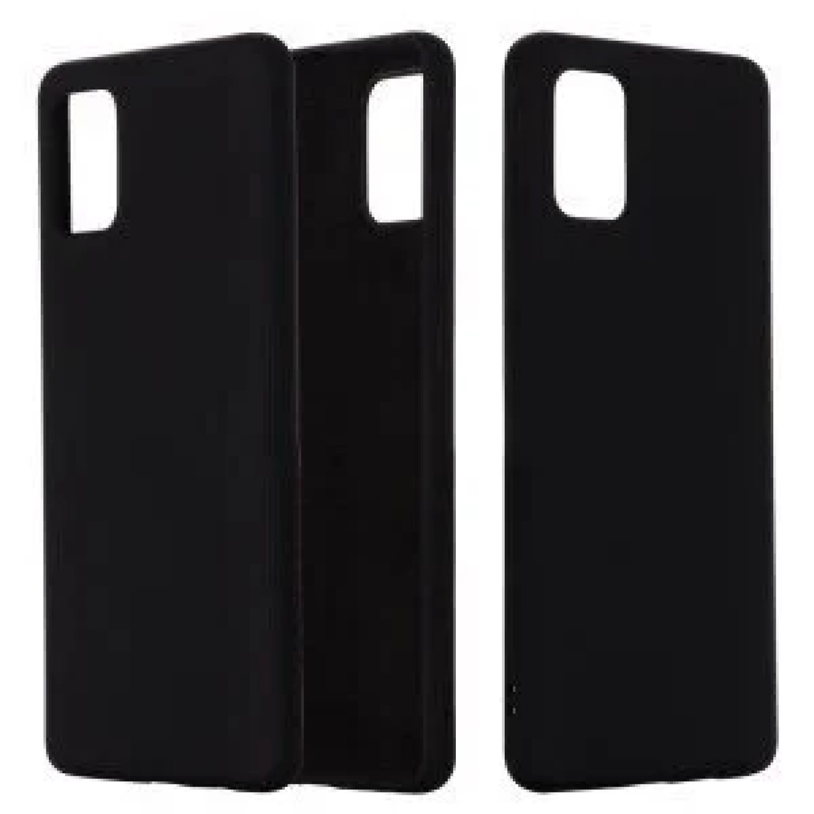 Гръб OEM Liquid за Samsung Galaxy A41 Черен