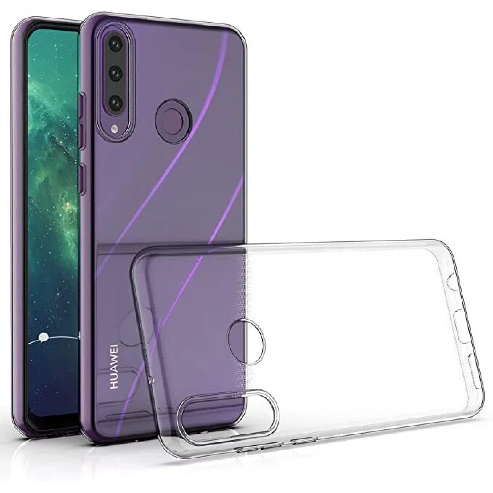 Гръб OEM Bumper Case за Huawei/ Honor Y6p Прозрачен