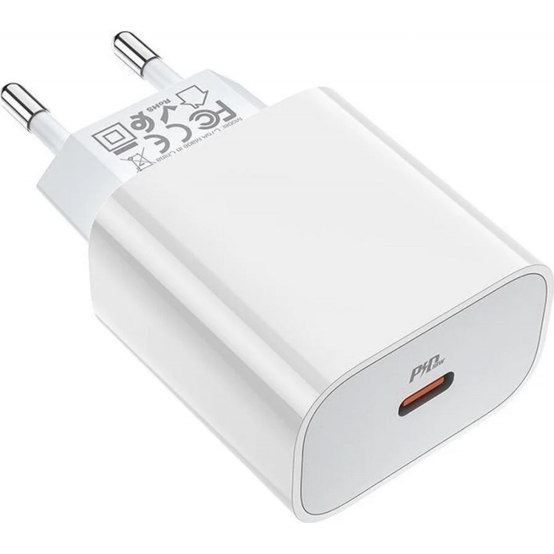 Адаптер 220V C76A Speed source PD3.0 charger(EU)) - Бял
