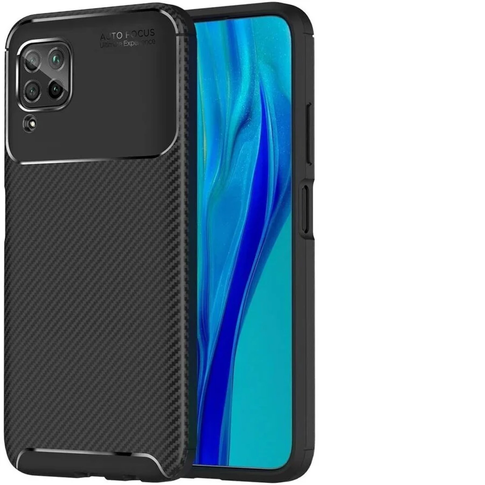 Гръб OEM Carbon  за Huawei/ Honor P40 Lite  Черен