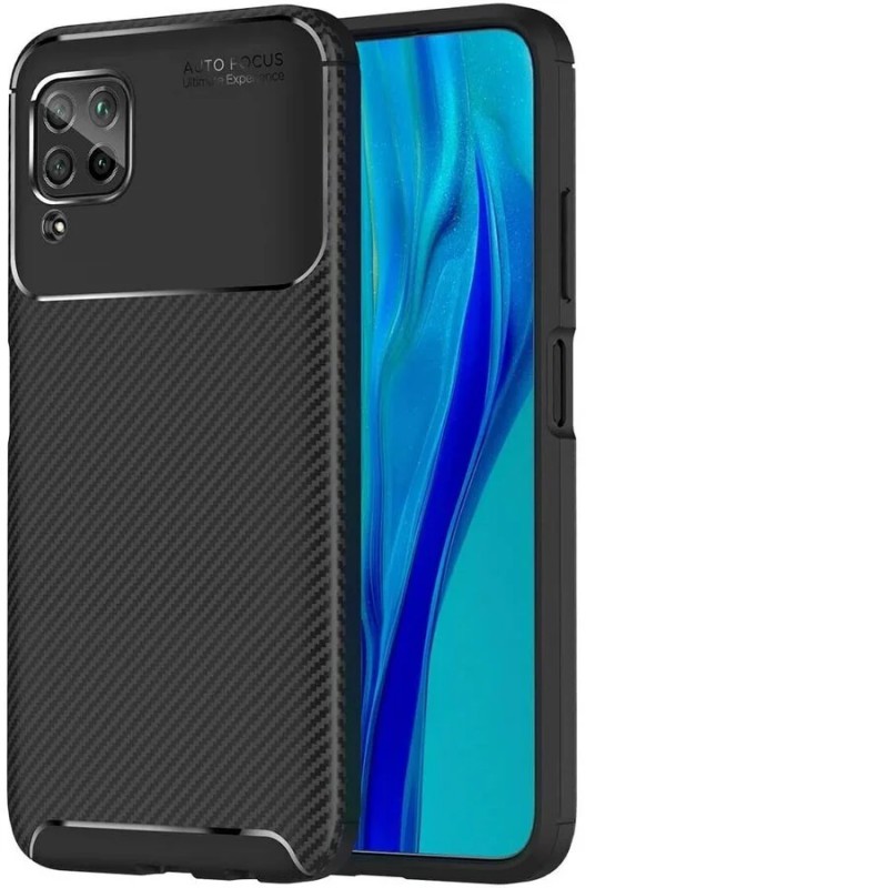 Гръб OEM Carbon за Huawei/ Honor P40 Lite Черен Гръб OEM Carbon за Huawei/ Honor P40 Lite Черен