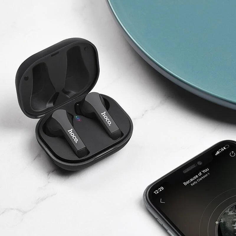 Bluetooth слушалки ES34 Pleasure wireless headset - Черни
