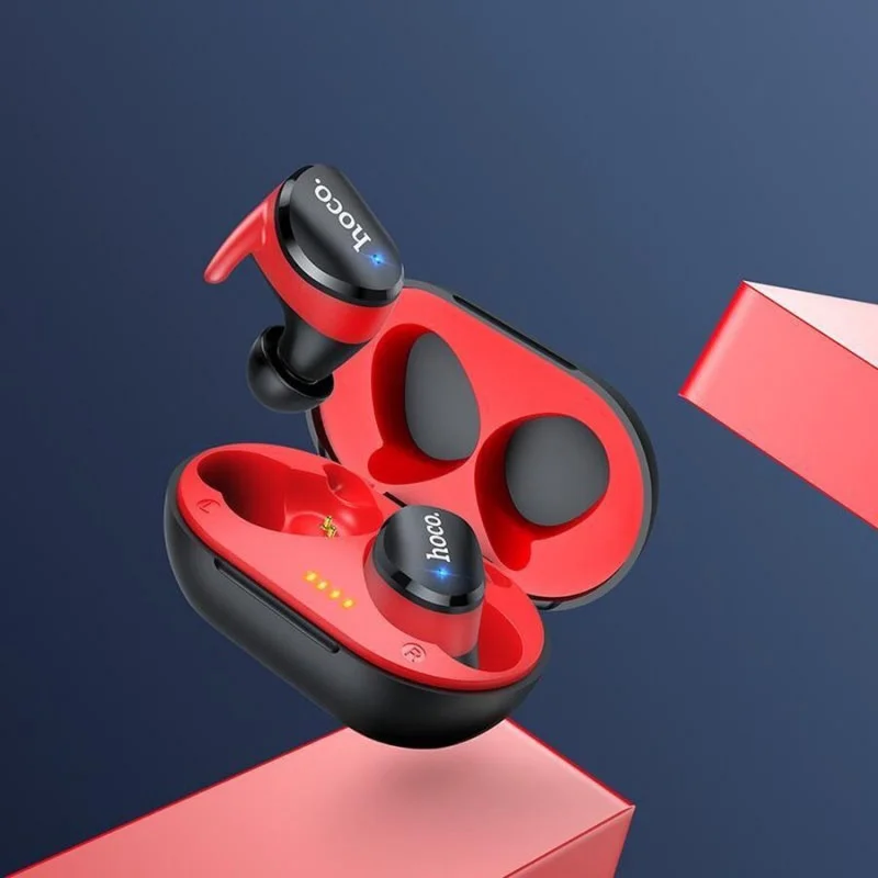 Bluetooth слушалки ES41 Clear sound TWS wireless headset - Черни