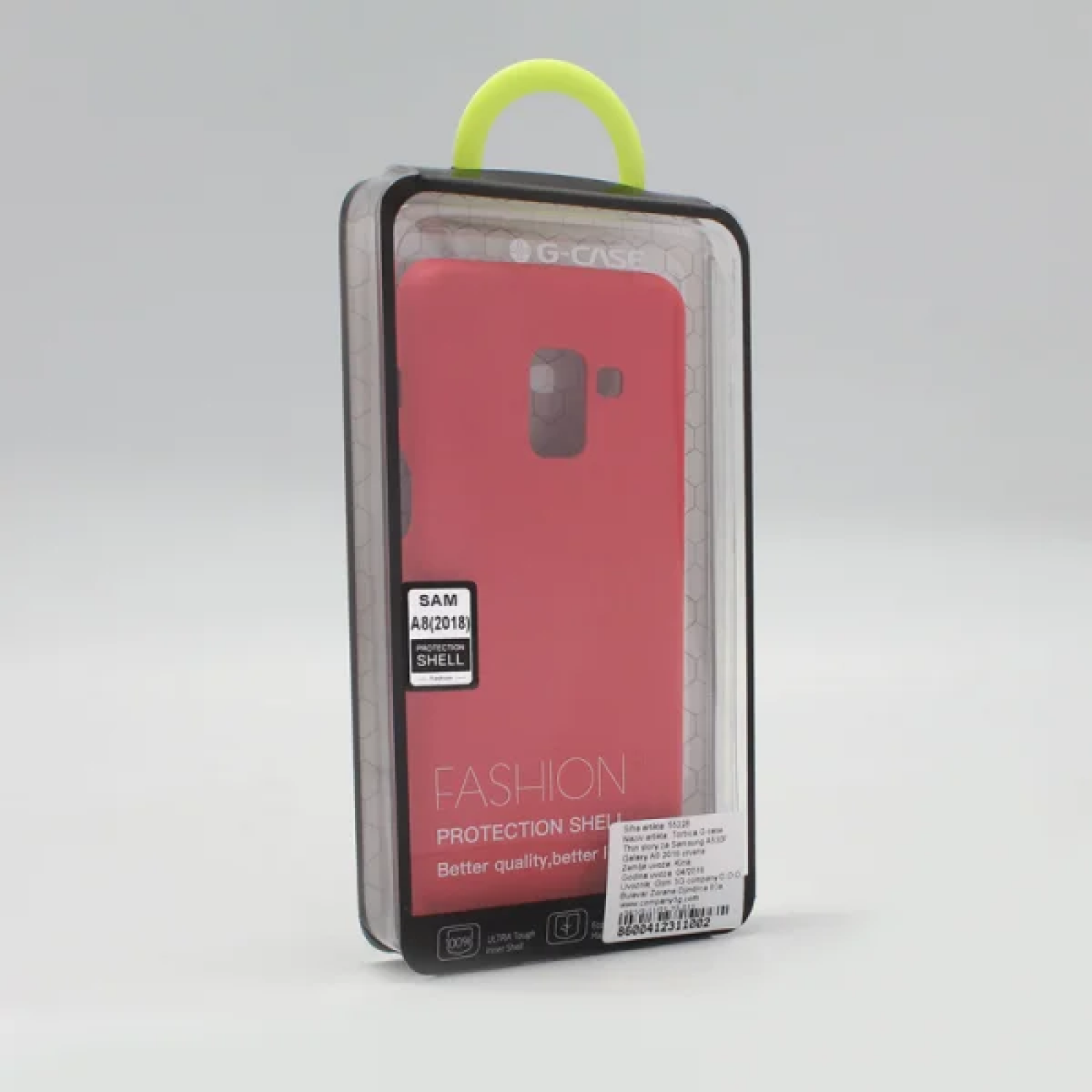 Гръб G case  за Samsung Galaxy S9 Plus Червен