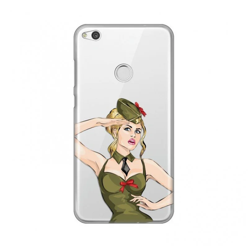 Гръб Teracell Print Skin за Huawei/ Honor Honor 8 Lite/P8 Lite 2017/P9 Lite 2017 Бял Гръб Teracell Print Skin за Huawei/ Honor Honor 8 Lite/P8 Lite 2017/P9 Lite 2017 Бял