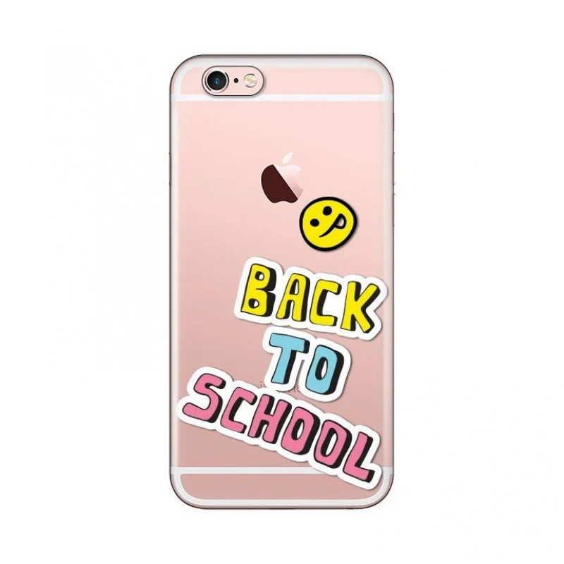 Гръб Teracell Print Skin за Apple iPhone 6/6S Бял Гръб Teracell Print Skin за Apple iPhone 6/6S Бял
