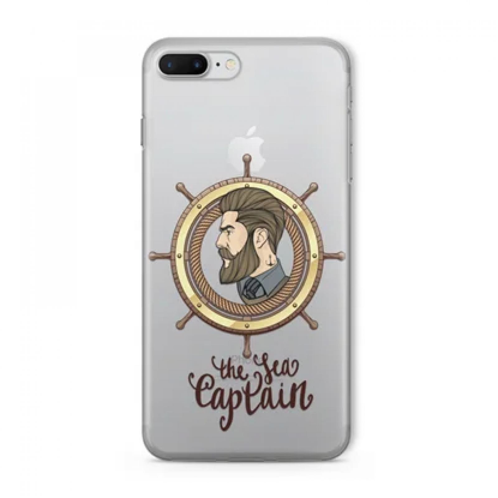 Гръб Teracell Print Skin за Apple Apple iPhone 7 Plus/8 Plus Бял