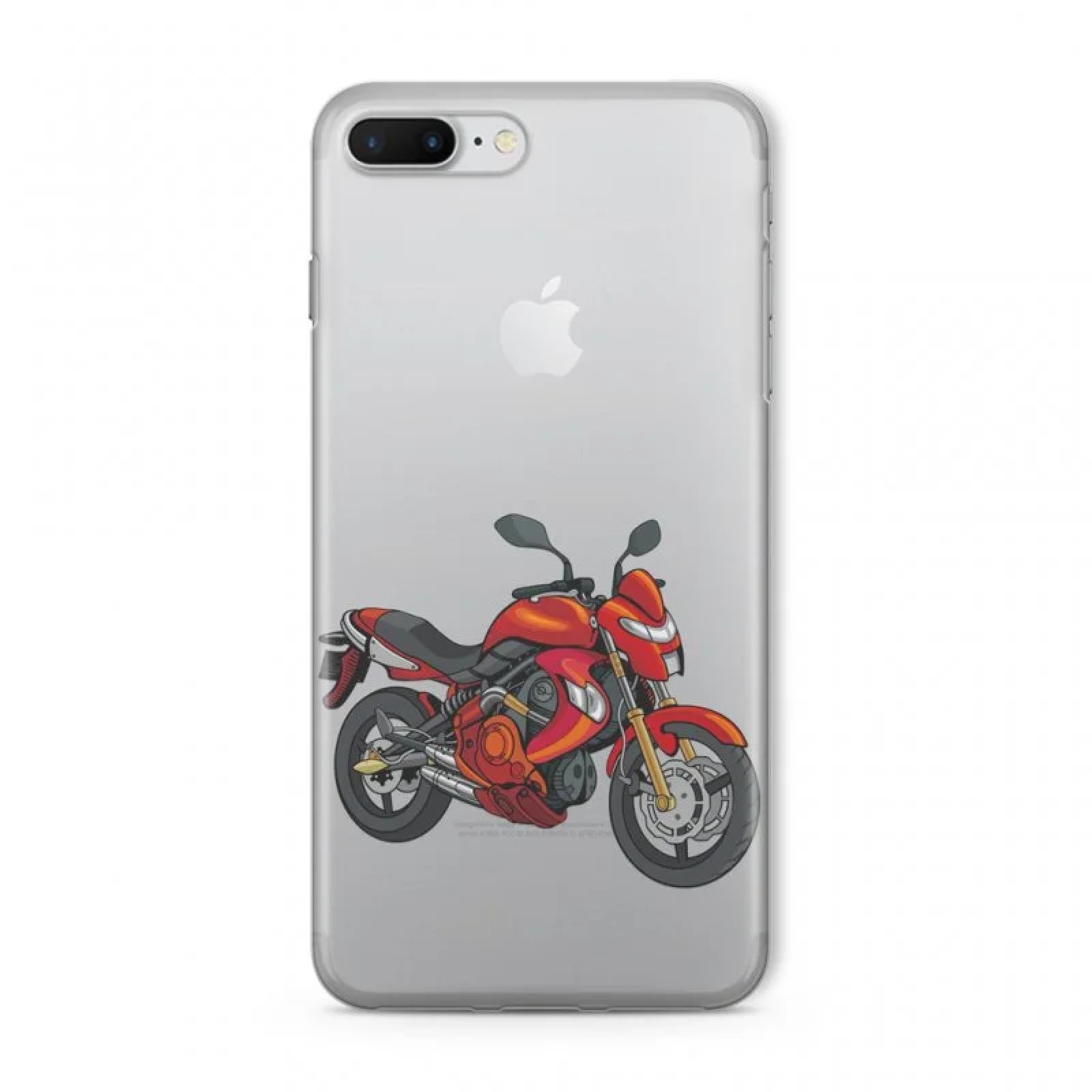 Гръб Teracell Print Skin за Apple Apple iPhone 7 Plus/8 Plus Бял