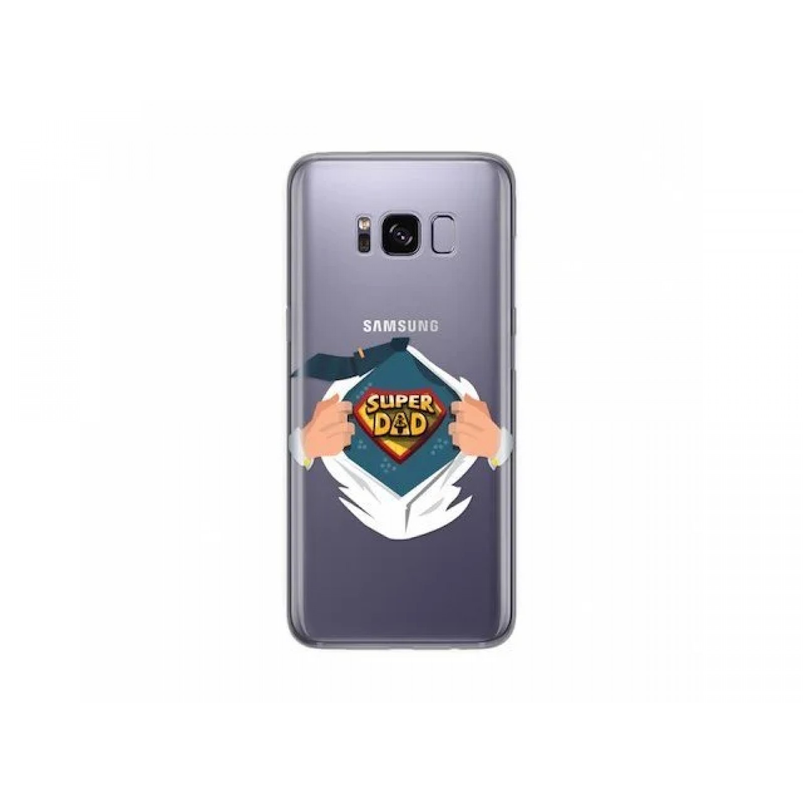 Гръб Teracell Print Skin за Apple iPhone 7/8/SE 2020 Бял