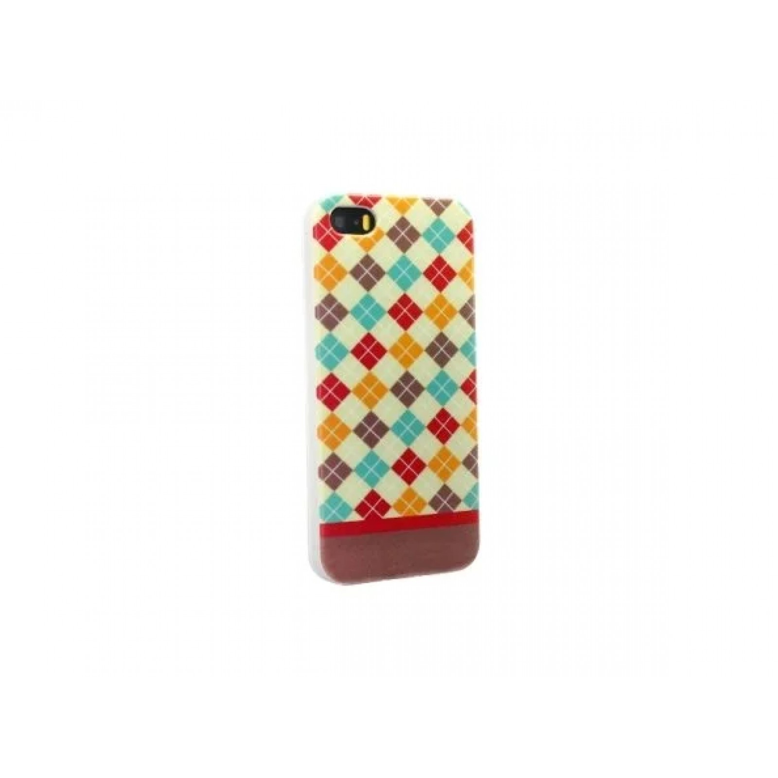 Гръб Teracell Print за Apple iPhone 5/5S/SE Бял