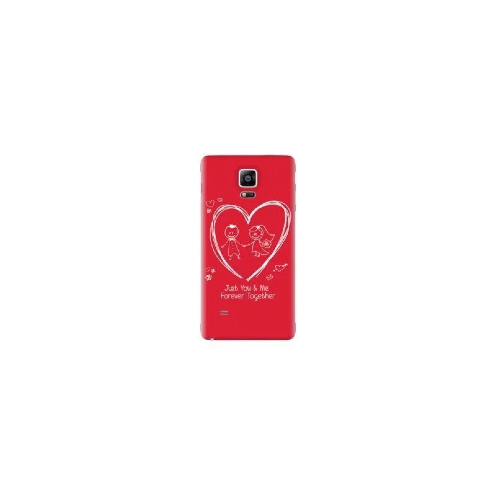 Гръб Teracell Print за Samsung Galaxy Note 4 Бял