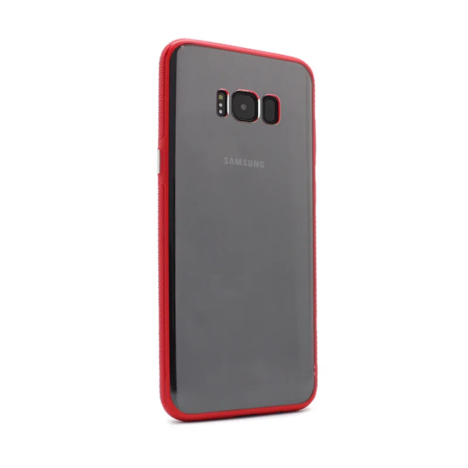 Гръб Teracell Clear Cover за Samsung Galaxy S8 Plus Червен