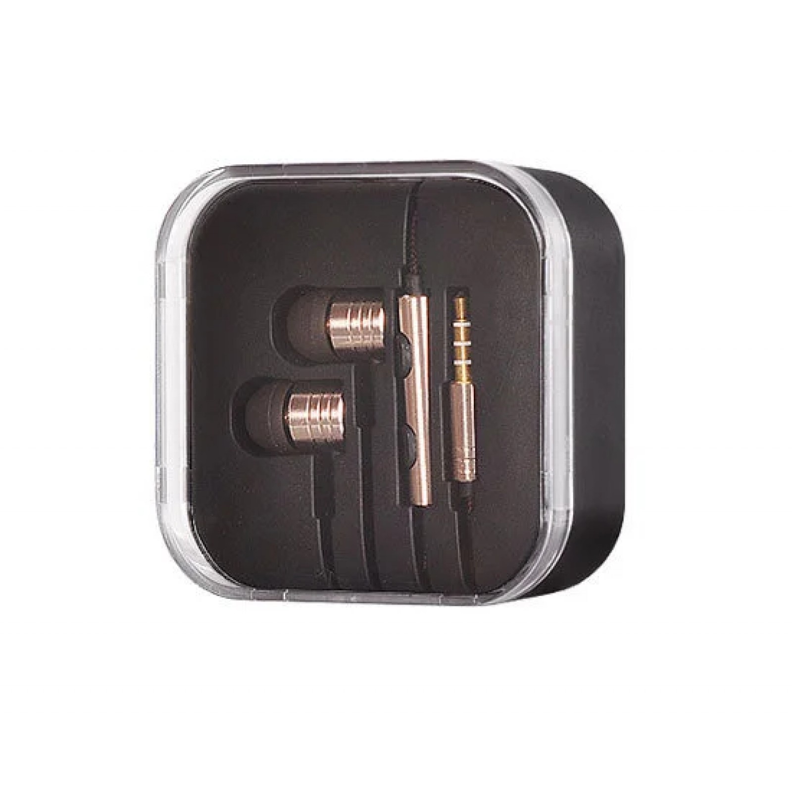 Слушалки METALLIC Earphones – златисти