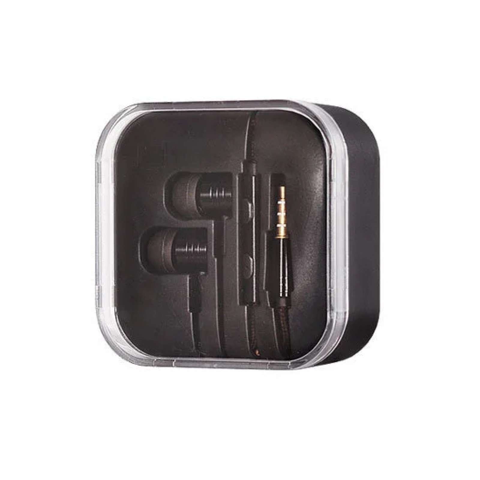 Слушалки METALLIC Earphones – черни