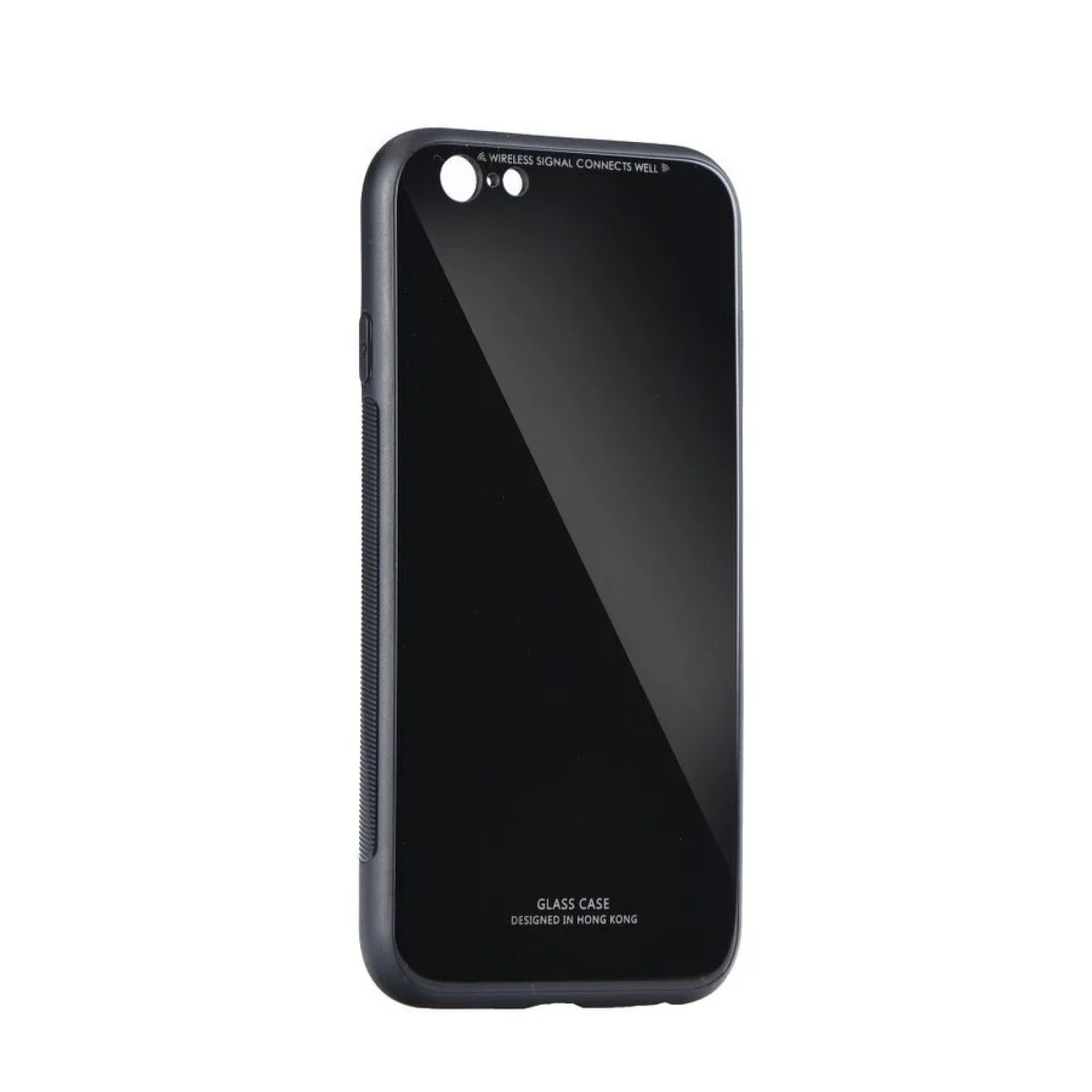 Гръб Teracell Glass Case за Apple iPhone 5/5S/SE Черен