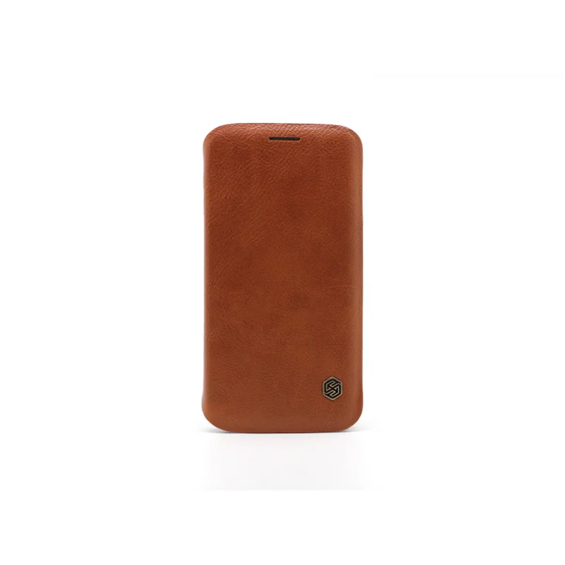 Гръб Nillkin Qin за Samsung Galaxy S6/S6 Edge кафя...