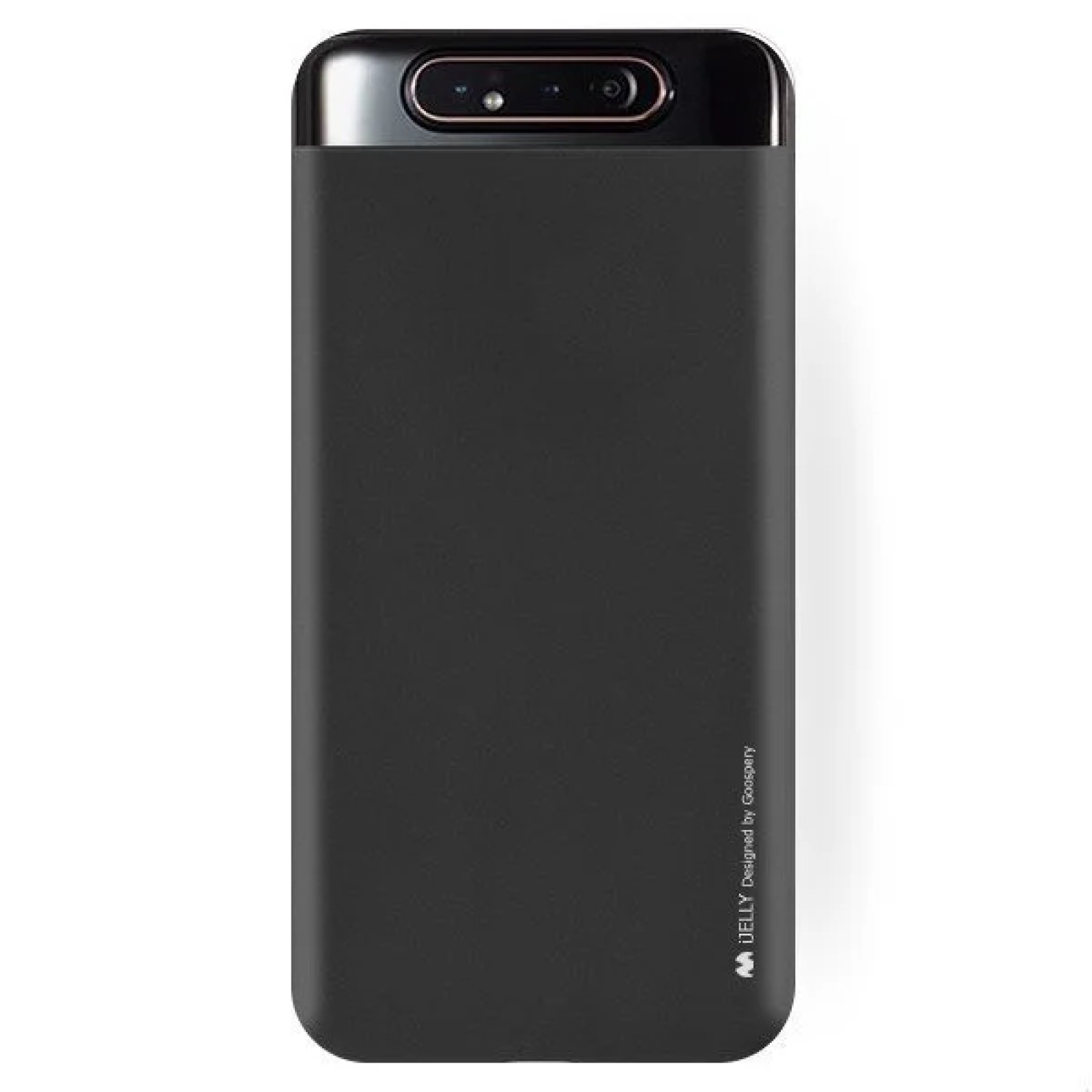 Гръб I-Jelly Metal Case за Samsung Galaxy A80 Черен