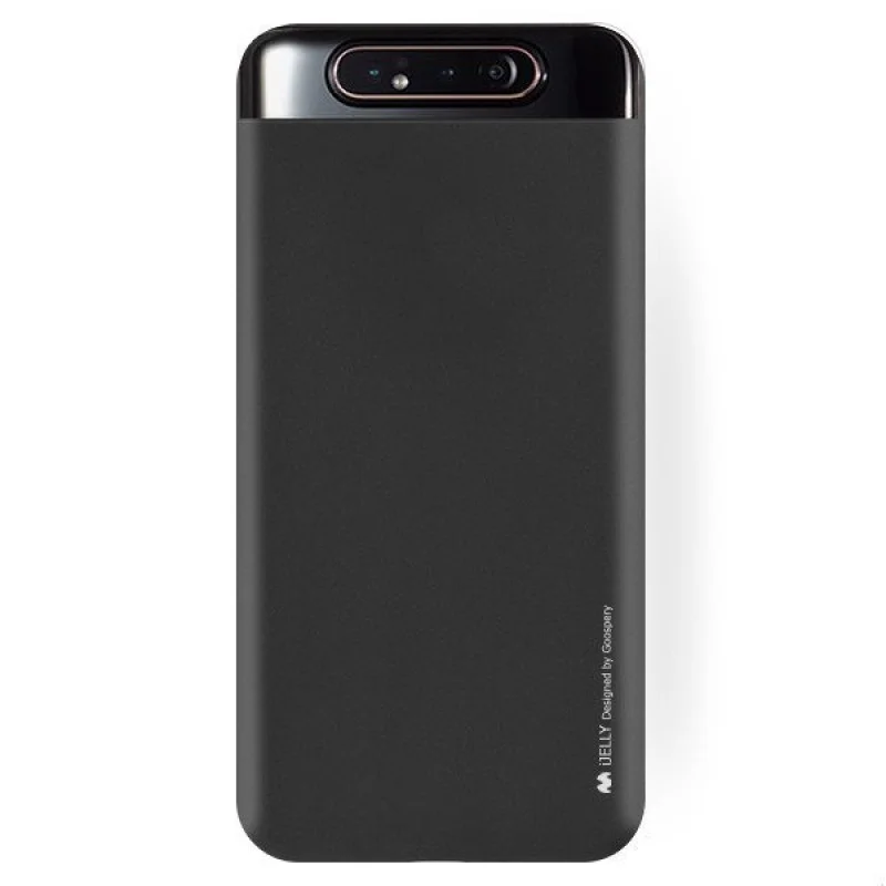 Гръб I-Jelly Metal Case за Samsung Galaxy A80 Чере...