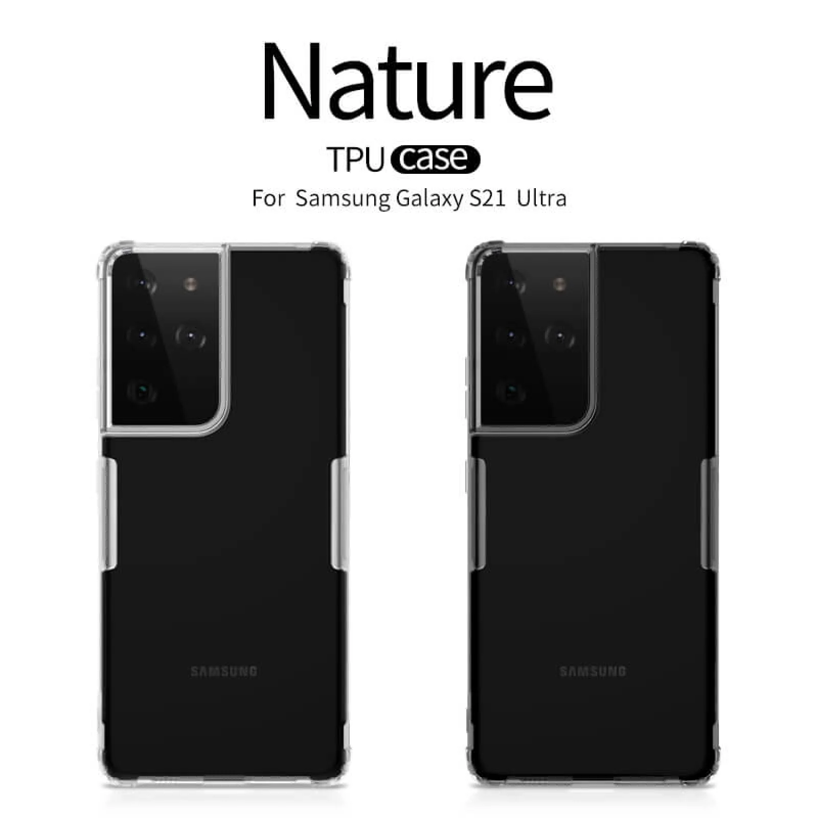 Гръб Nillkin Nature tpu за Samsung S21 Ultra - Прозрачен