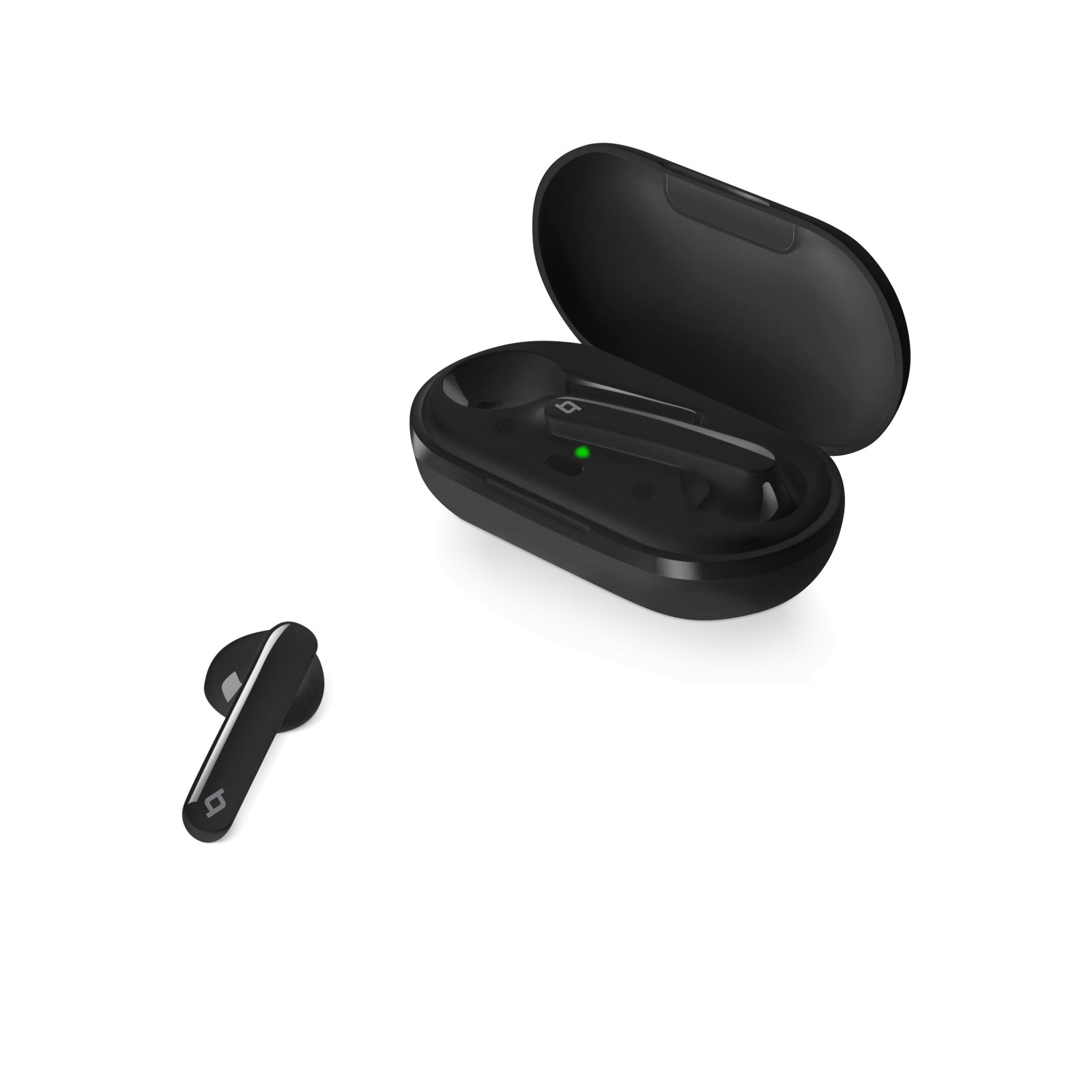 Bluetooth слушалки ttec AirBeat Free True Wireless Headsets - Черни