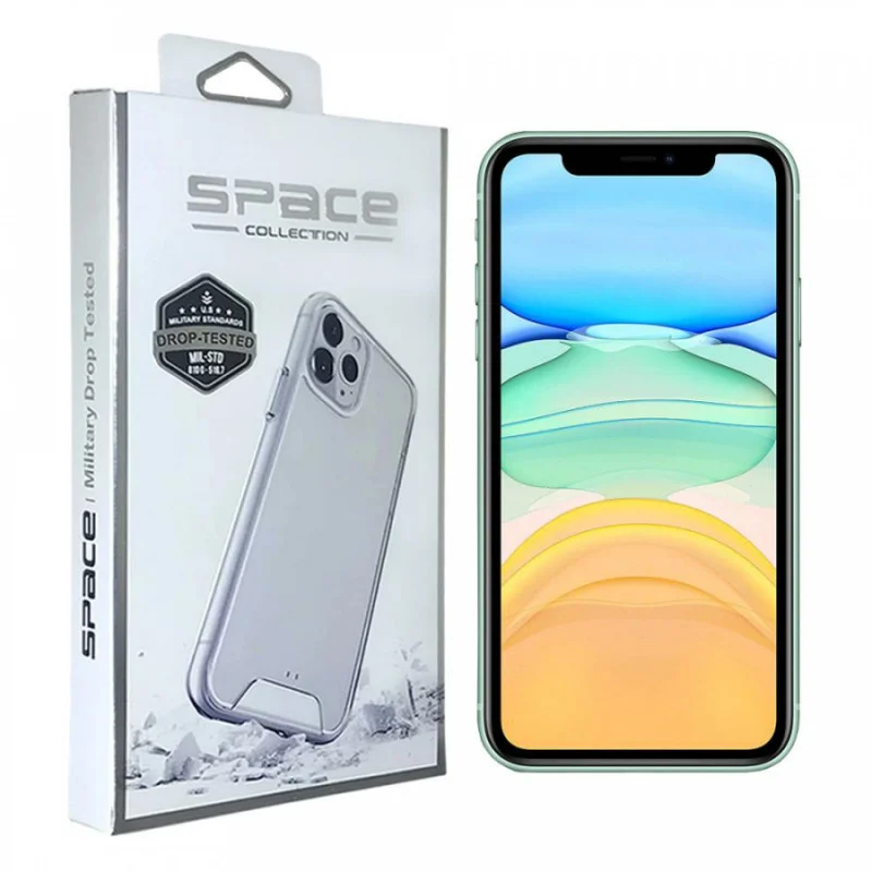Гръб Space за Moto E7 - Прозрачен
