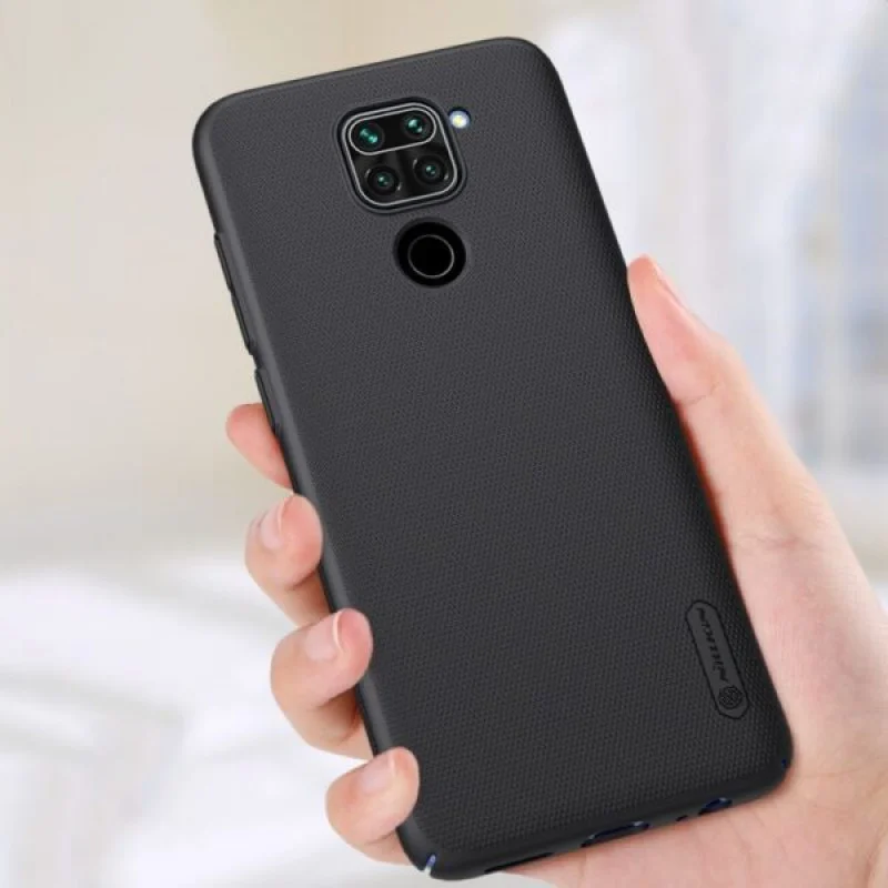 Гръб Nillkin Super frosted shiled hard за Xiaomi Redmi Note 9 - Черен